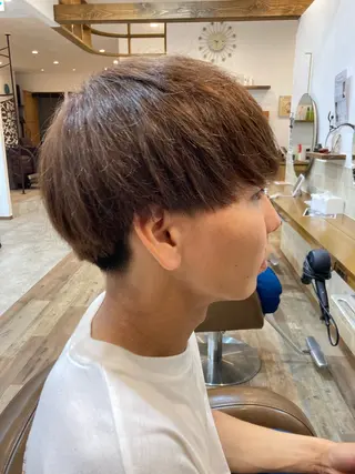 ショート メンズ カット特化型 美容師/栗本のヘアスタイル