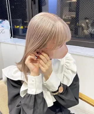 カラー シオカワ ケンショウのヘアスタイル