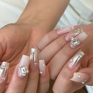 ネイル By moonネイル 🌷ワンホン/韓国風のネイルデザイン