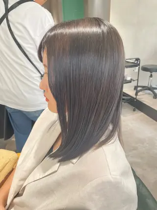 ミディアム カラー 【arts茅ヶ崎】 MINORIのヘアスタイル