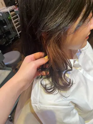 ミディアム カラー jam Creative Hair Design所属・【jam】横山 真優華のヘアスタイル