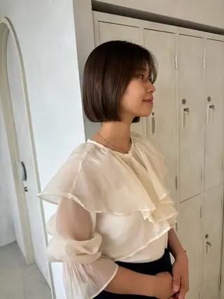 ショート 桑本 さと子のヘアスタイル