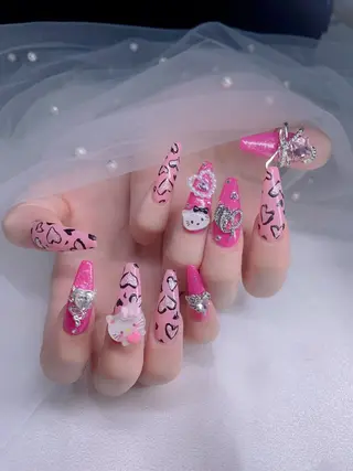 ネイル ETERNA Nail 銀座店【パラジェル/フィルイン/チップ長さだし/マグネット/ニュアンス】所属・ア カリのネイルデザイン