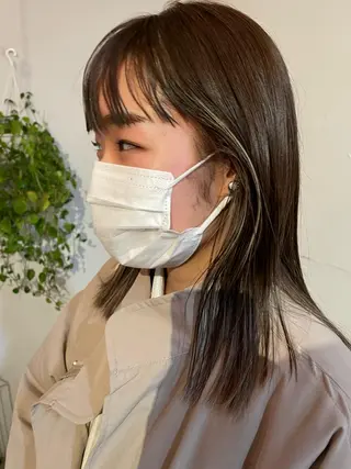 カラー ツタ　TUTA 高円寺所属・ｔｏ ｋｉのヘアスタイル