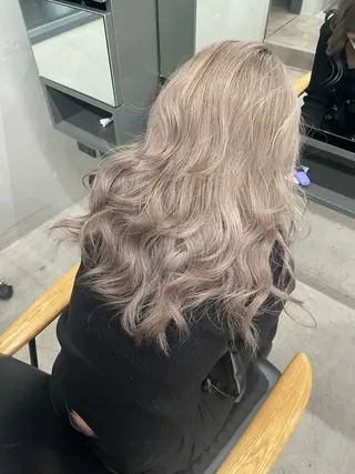 ロング カラー 小澤 わかなのヘアスタイル