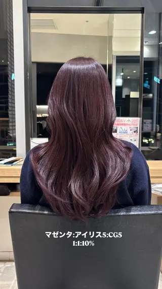ロング カラー Agu 西台店 衣莉💫のヘアスタイル