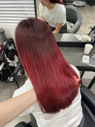 ロング カラー 🎀暖色/ラベンダー /paru🤍のヘアスタイル