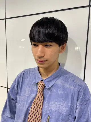 ショート メンズ ‪るか/‪透明感 カラー/アレンジのヘアスタイル