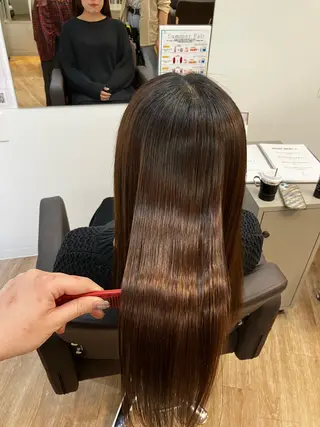 ロング 堀川 なつみのヘアスタイル
