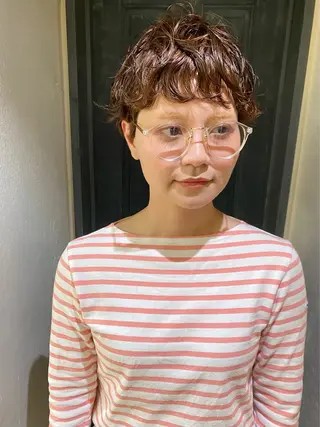 ショート パーマ 下北沢 soiのヘアスタイル