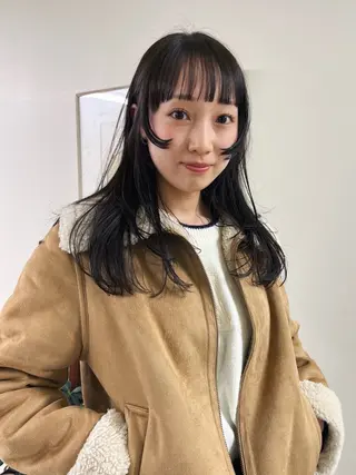 ロング メンズハイトーン/栄 /イトウタケルのヘアスタイル