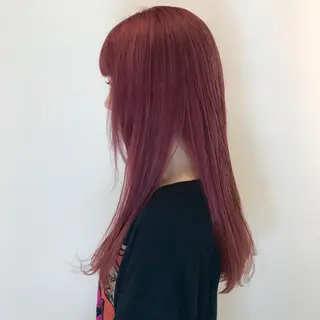 ロング カラー アオイ🩵暖色 /まろやかカラーのヘアスタイル