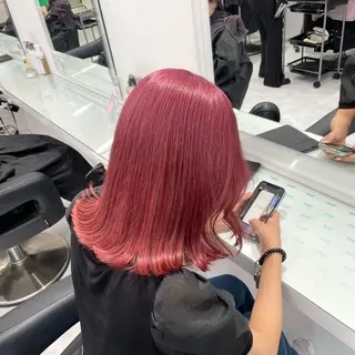 カラー 🍒暖色ダブルカラー /FUKA🍒のヘアスタイル