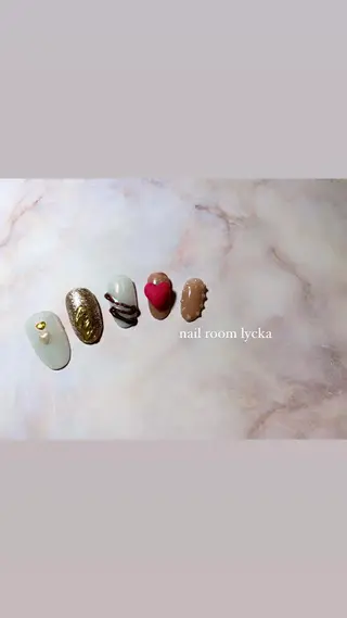 ネイル ﾈｲﾙﾙｰﾑﾘｯｶ 𝐦𝐚𝐲𝐮のネイルデザイン