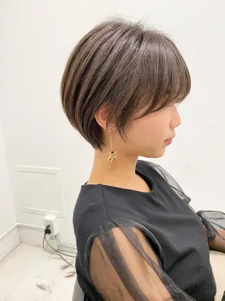 ショート カラー ヘアアレンジ 似合わせ専門美容師 なかじまのヘアスタイル