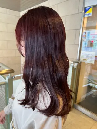カラー 久永 菫のヘアスタイル