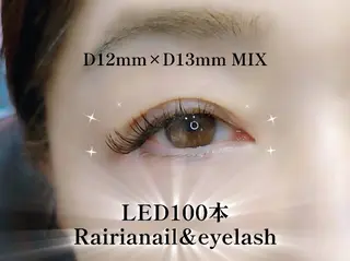 マツエク・マツパ Rairia nail & eyelash所属・Rairia🎀 eyelashのマツエク・マツパデザイン