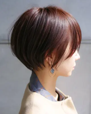 ショート ツジグチ シュンのヘアスタイル