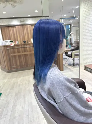 セミロング カラー Re:st所属・Miyavi/カラー ショートボブのヘアスタイル