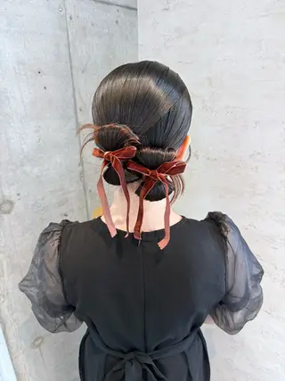 ヘアアレンジ 女性に人気♪ はやしほのかのヘアスタイル