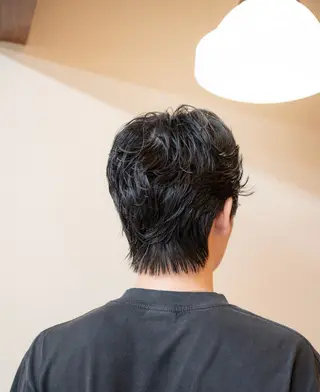 ミディアム カラー パーマ メンズ 🔗メンズサロン🔗 Kieのヘアスタイル