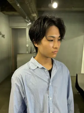 ショート カラー パーマ メンズ メンズ/ダブルカラー /パーマ/来栖慧💈のヘアスタイル