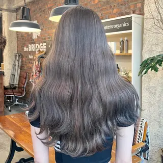 ロング カラー Rino kanayama所属・Rino 金山 / 宮澤 萌のヘアスタイル