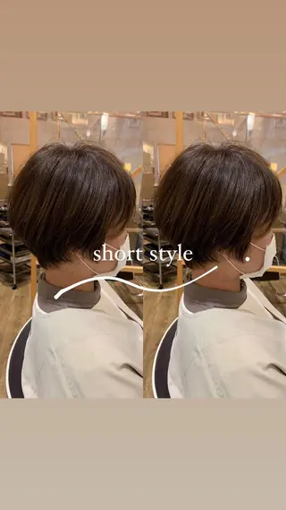 ショート カラー 🐸鈴木 綾乃🐸のヘアスタイル