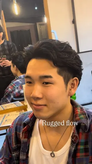 ショート パーマ メンズ 🇺🇸外国人風ヘア 💈N.Yuto💈のヘアスタイル