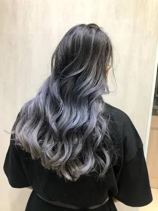 ロング ハイライト/ ブリーチ😈小倉😈のヘアスタイル