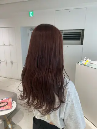 ロング カラー loely 💞miyuのヘアスタイル