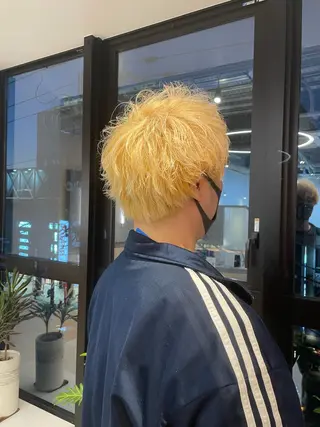 ショート カラー メンズ sida西院店/ 西村真夜のヘアスタイル