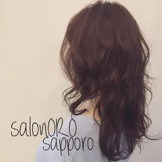 ミディアム カラー toiro by lien hair atelier所属・池田 真由美のヘアスタイル