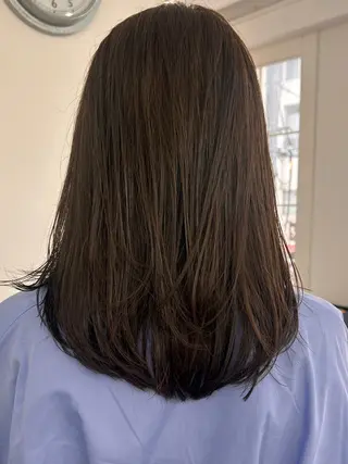ロング カラー レイヤーボブ/ 艶カラー/サナ🌼のヘアスタイル