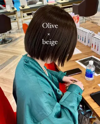 ショート 加納千華 /ボブ/ぱつっとボブのヘアスタイル