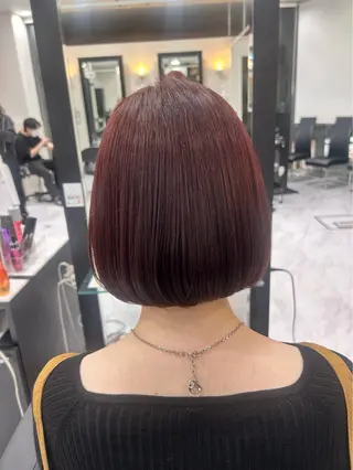 ミディアム カラー ウェーブス 大宮東口店所属・旗手 沙和のヘアスタイル