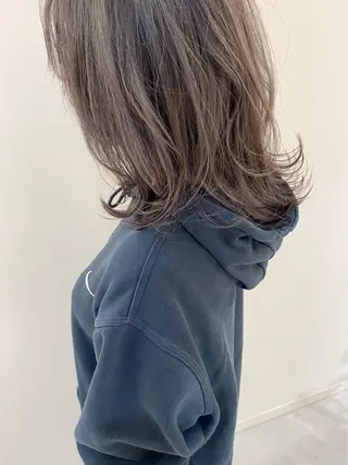 セミロング 髙木 夢叶のヘアスタイル