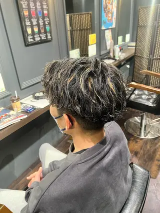 カラー パーマ メンズ Love&Hair Breit/店長下川のヘアスタイル