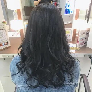 セミロング カラー シールエクステ✨️韓 国羽エクステ🪽和希のヘアスタイル