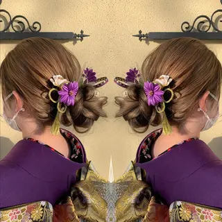 ロング ヘアアレンジ 伊藤 裕貴のヘアスタイル