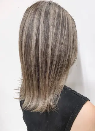 ミディアム カラー ヘアアレンジ 竹内ケンゴ🇰🇷 EIGHT藤沢のヘアスタイル