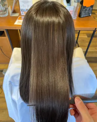 ロング 角田 琉希也のヘアスタイル