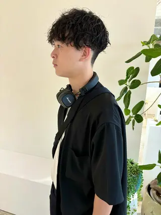 ショート パーマ メンズ ANY／SUE 千葉パーマのヘアスタイル