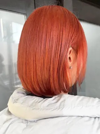 ミディアム カラー ハイトーン/韓国風/ 艶髪/吉祥寺のヘアスタイル