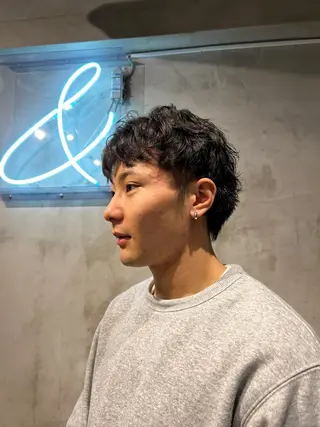 パーマ メンズパーマ専門店 【店長】⚜️イチカワのヘアスタイル