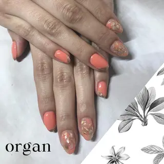 ネイル 【ＯＲＧＡＮ】 nailのネイルデザイン