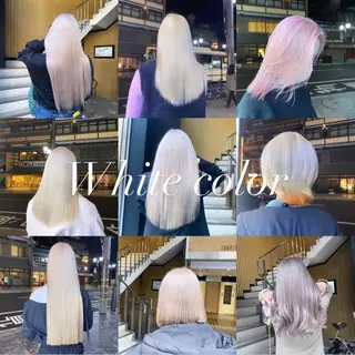 カラー ハイトーン/ブリーチ カラー/SHOGOのヘアスタイル