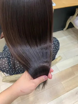 ロング カラー 艶髪レイヤー上田 紗也🇰🇷💗のヘアスタイル