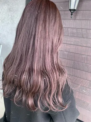 ロング カラー 池田 真理のヘアスタイル