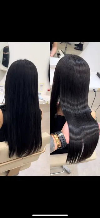 ロング 髪質改善×韓国ヘア HIROのヘアスタイル